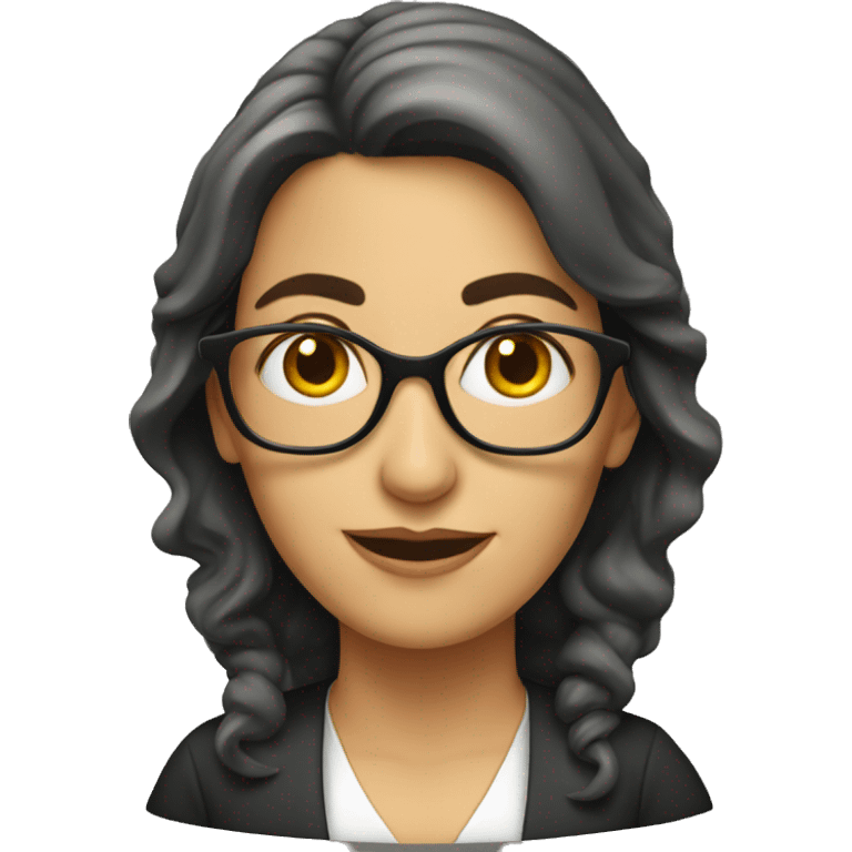 spanish lady professor emoji