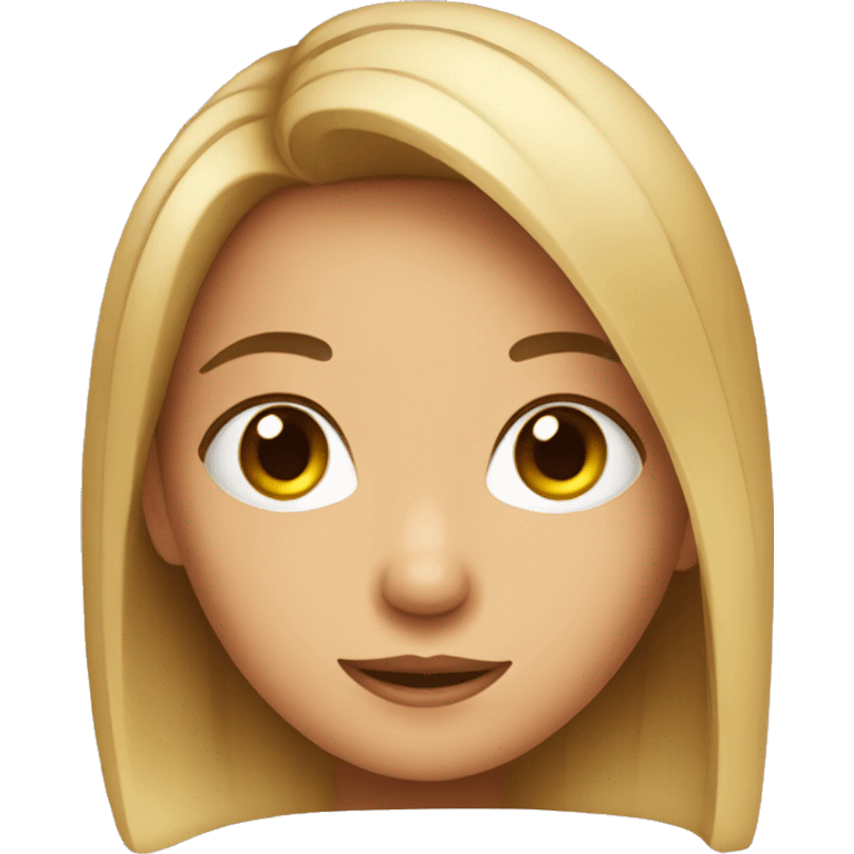 Cute girl emoji