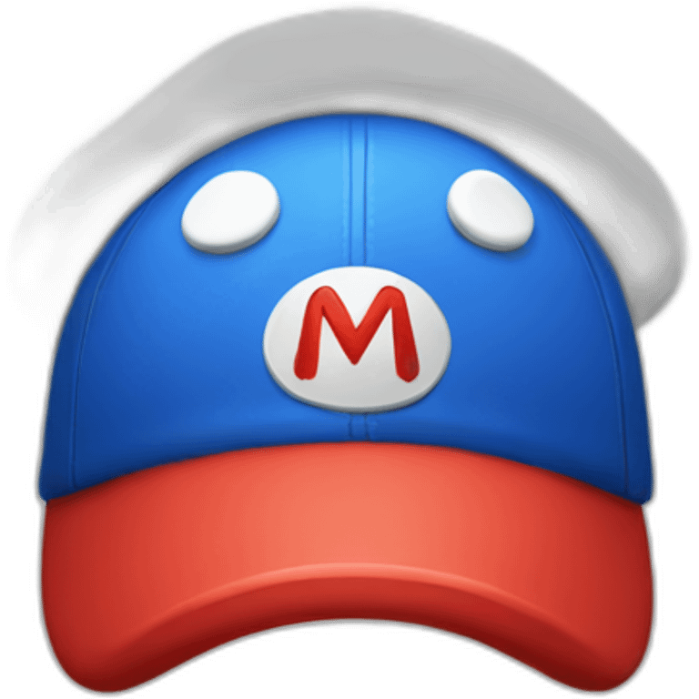 Mario's cap emoji