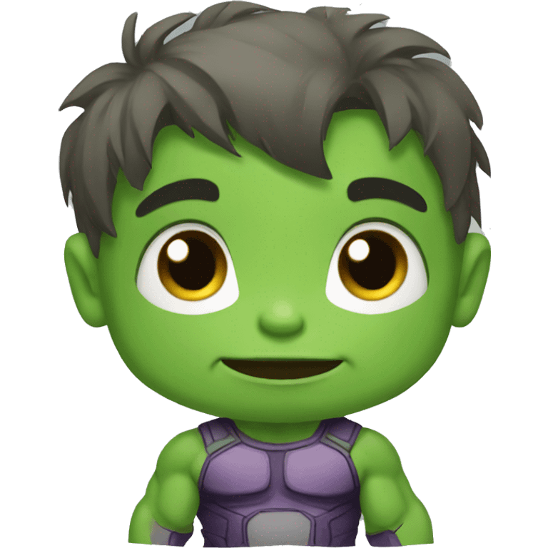 Baby hulk emoji