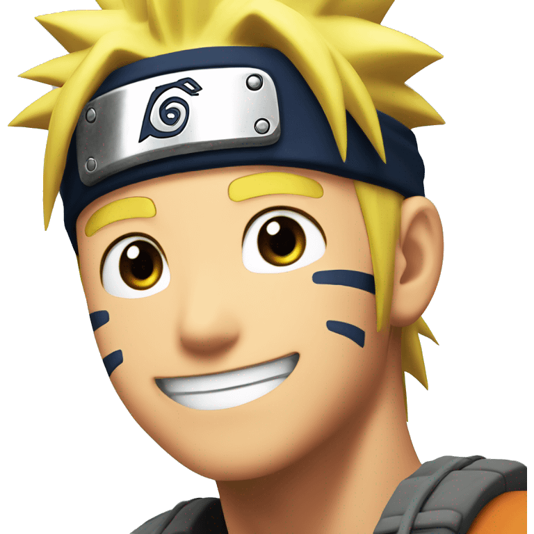 Happy Naruto emoji