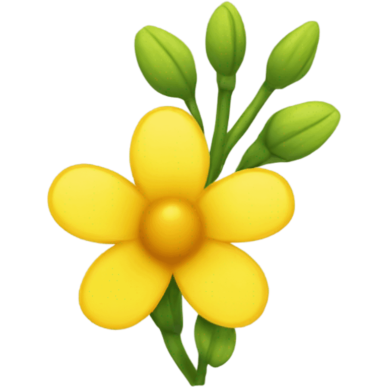 Flower yellow emoji