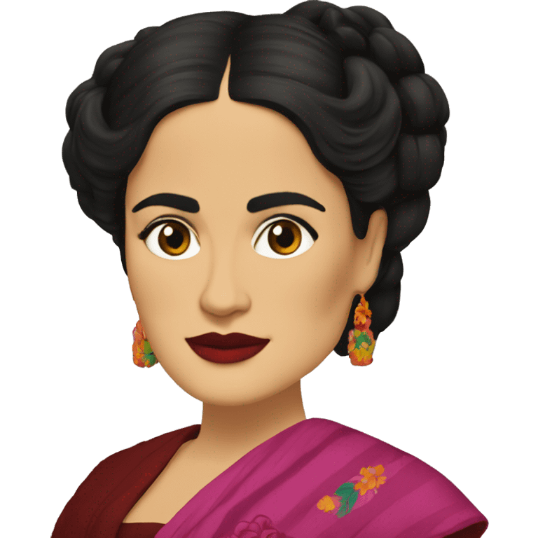 salma hayek in “frida” emoji