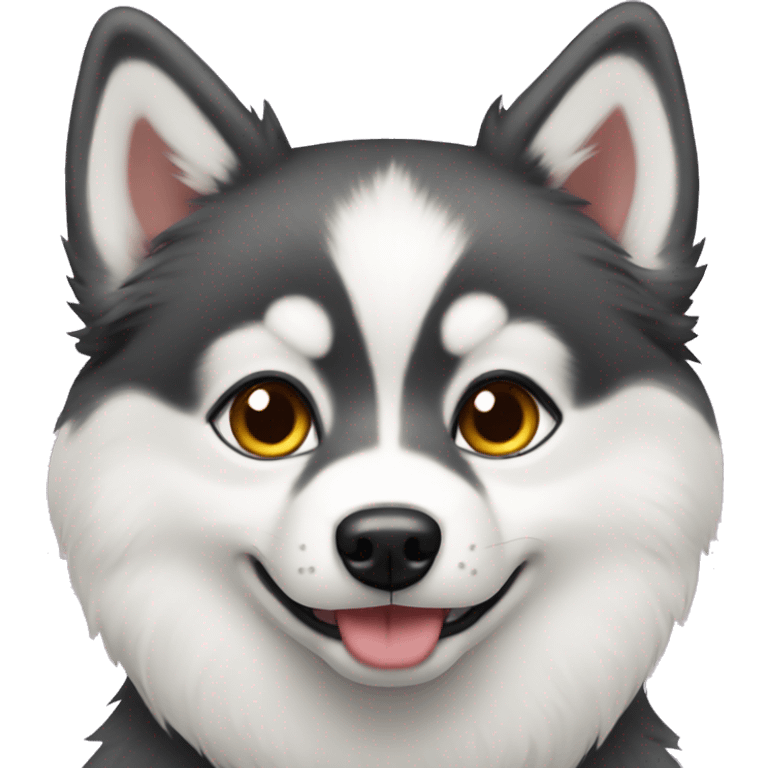 Pomsky emoji