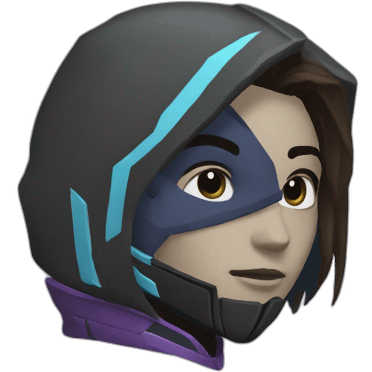 Cute Cayde 6 Destiny hype type emoji