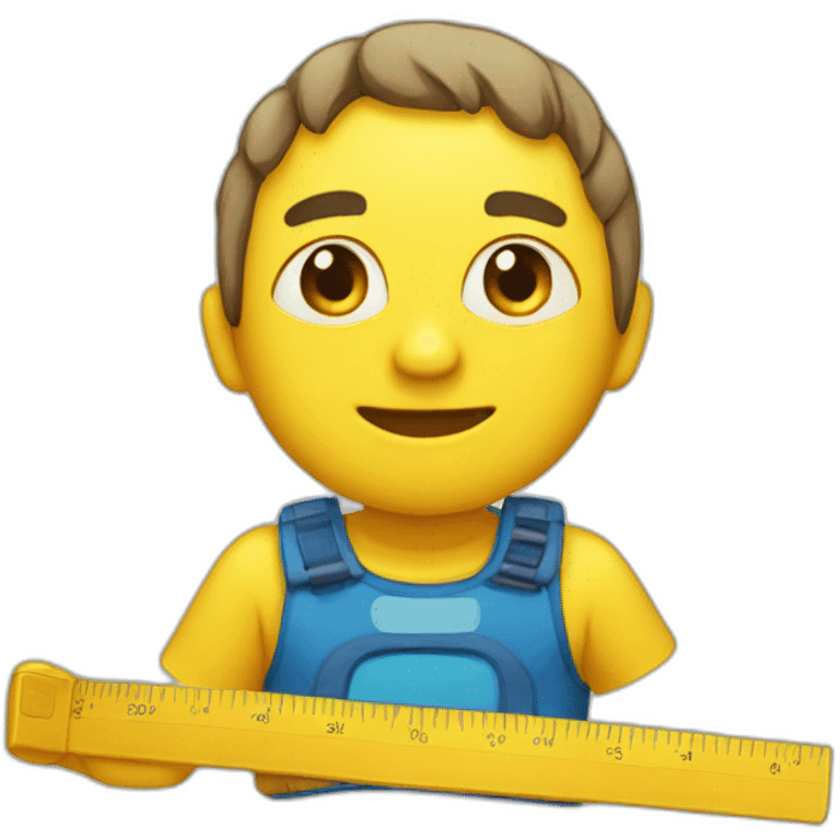 water-and-yellow-ruler emoji