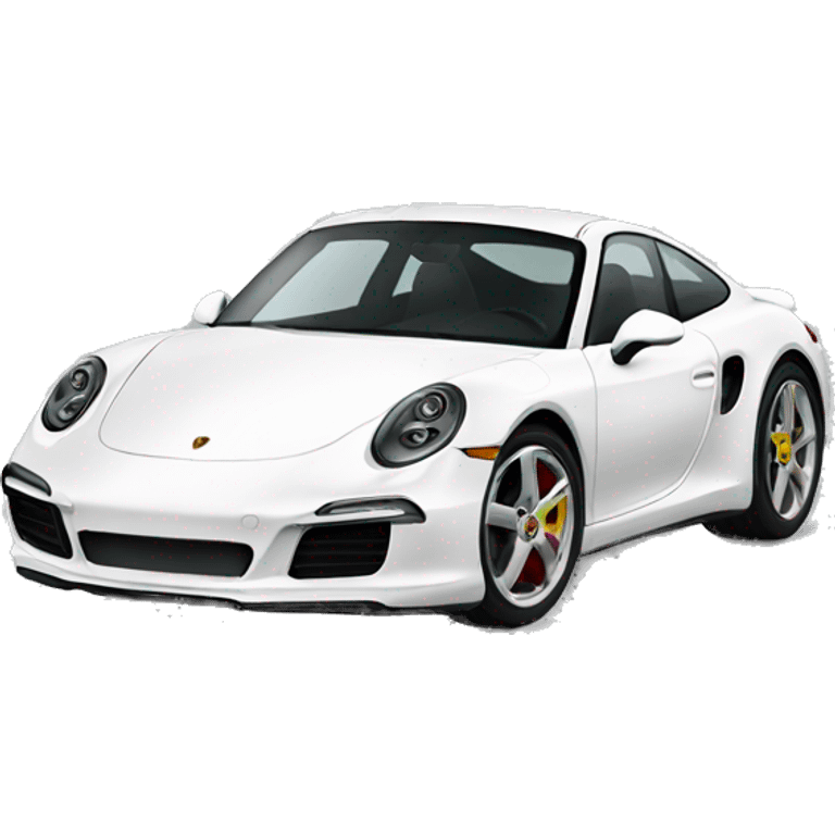 white porsche emoji