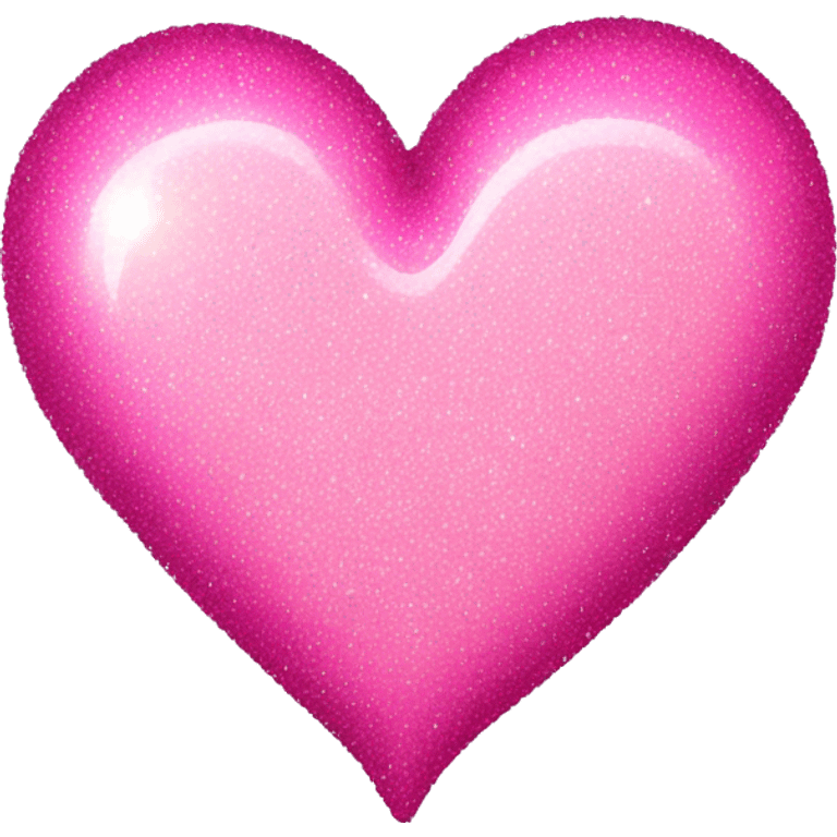 pink sparkly heart  emoji