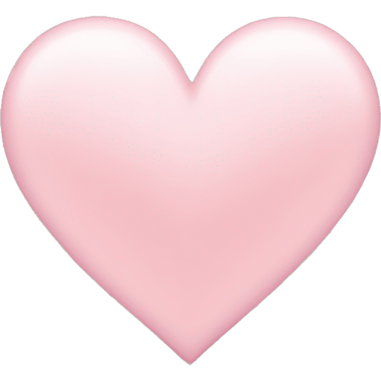 light pink heart emoji