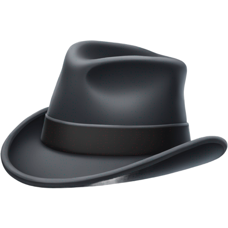 flying detective hat emoji