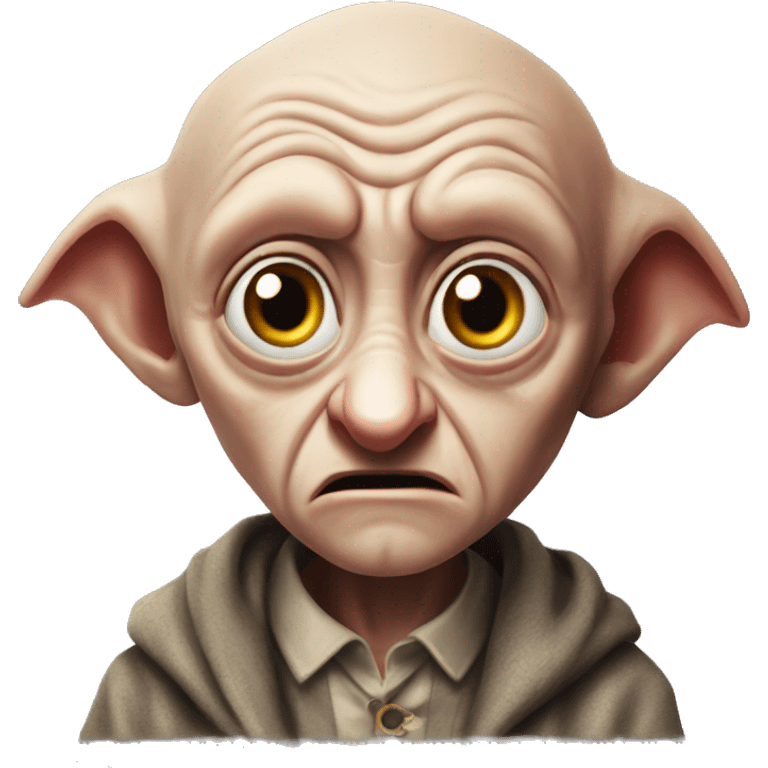 Dobby Harry potter angry emoji