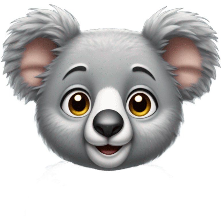 Pixar koala emoji