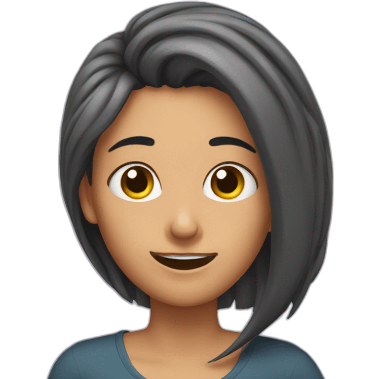 woman pulling out hair emoji