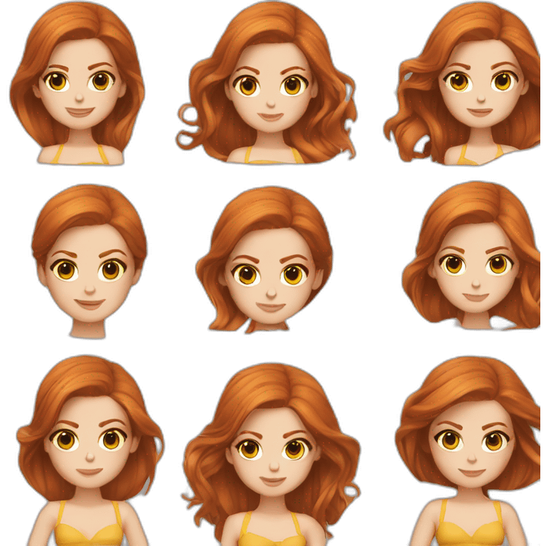 Isla Fisher real emoji