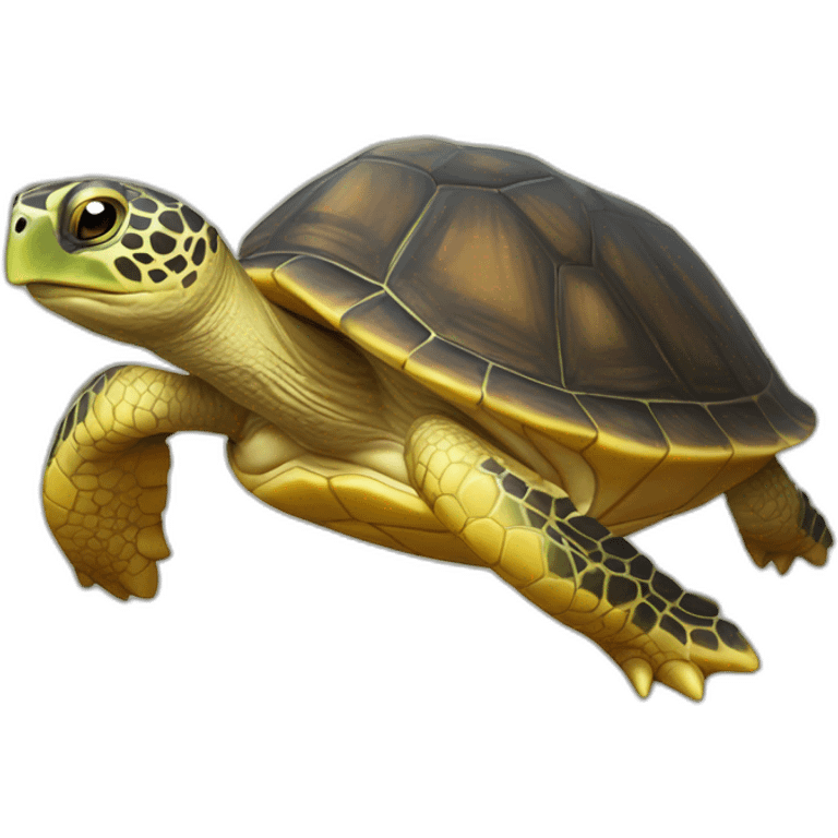 L'autre sur tortue emoji