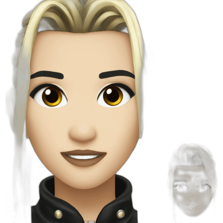 Bill Kaulitz eyeliner 2000s emoji