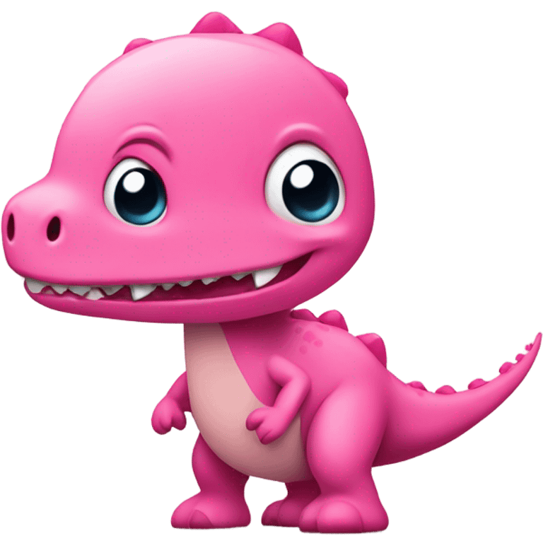 Pink dinosaur  emoji