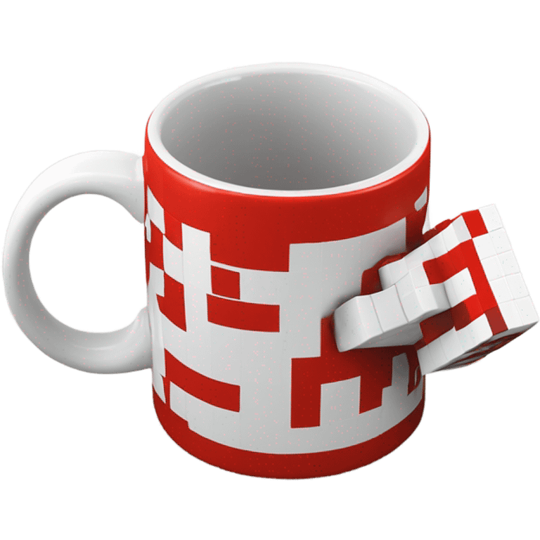 Minecraft TNT mug emoji