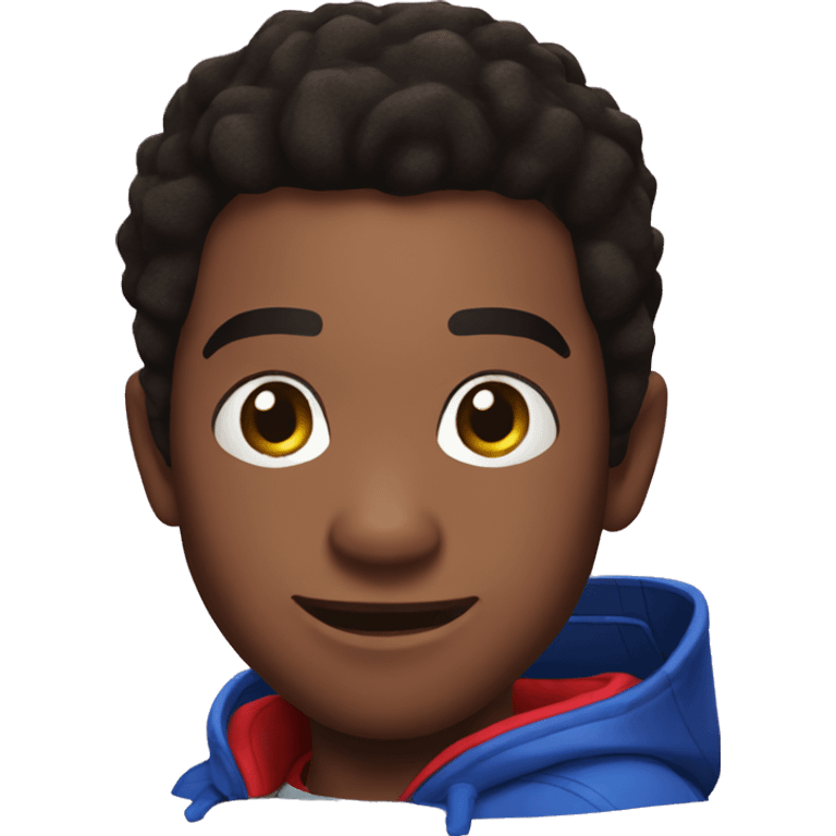 Miles morales Spiderman  emoji