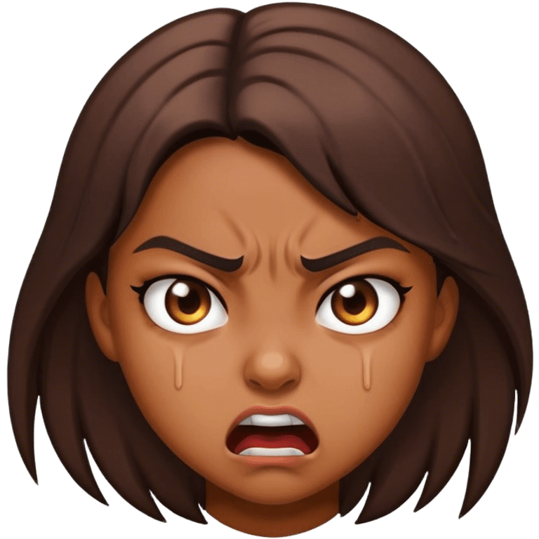 generate angry girl emoji