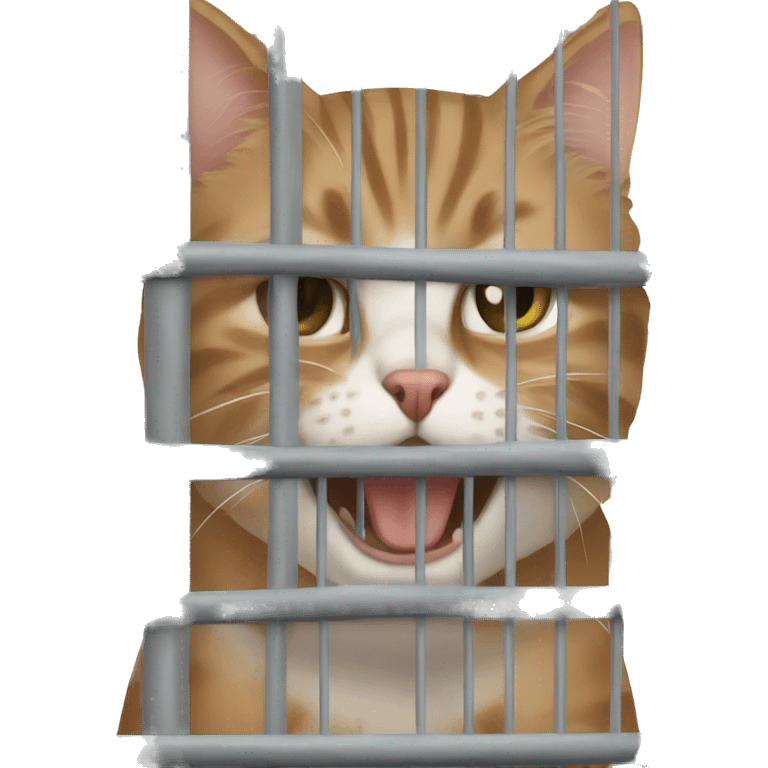 cat cage emoji