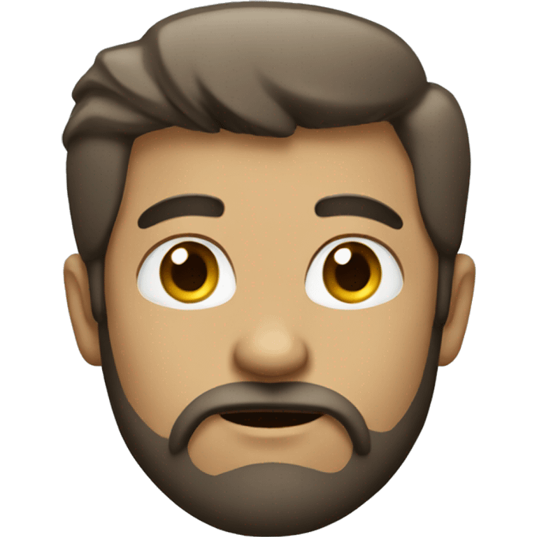 Man with a beard  emoji