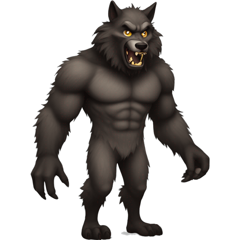 Werewolf Full Body emoji