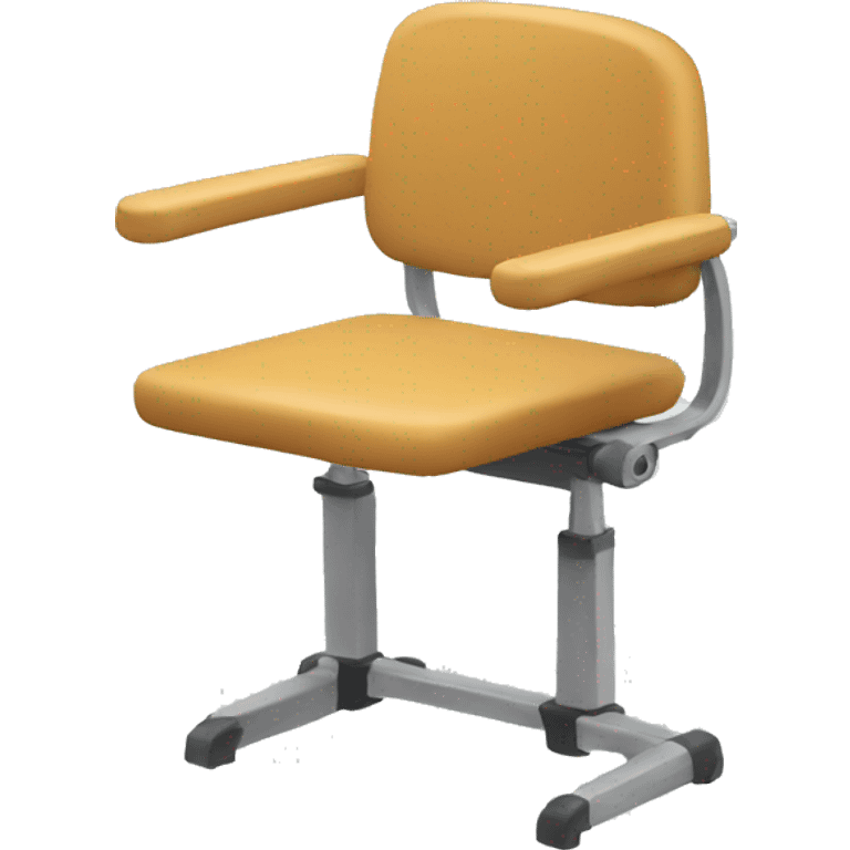 tablet arm school chair emoji