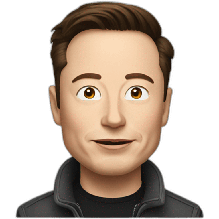 Elon Musk emoji