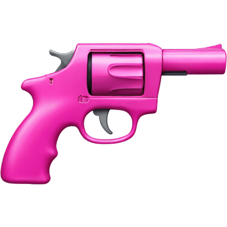 Pink gun emoji