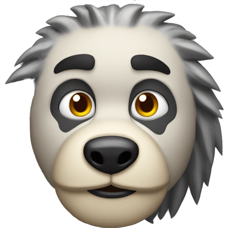 Lobo raiva emoji