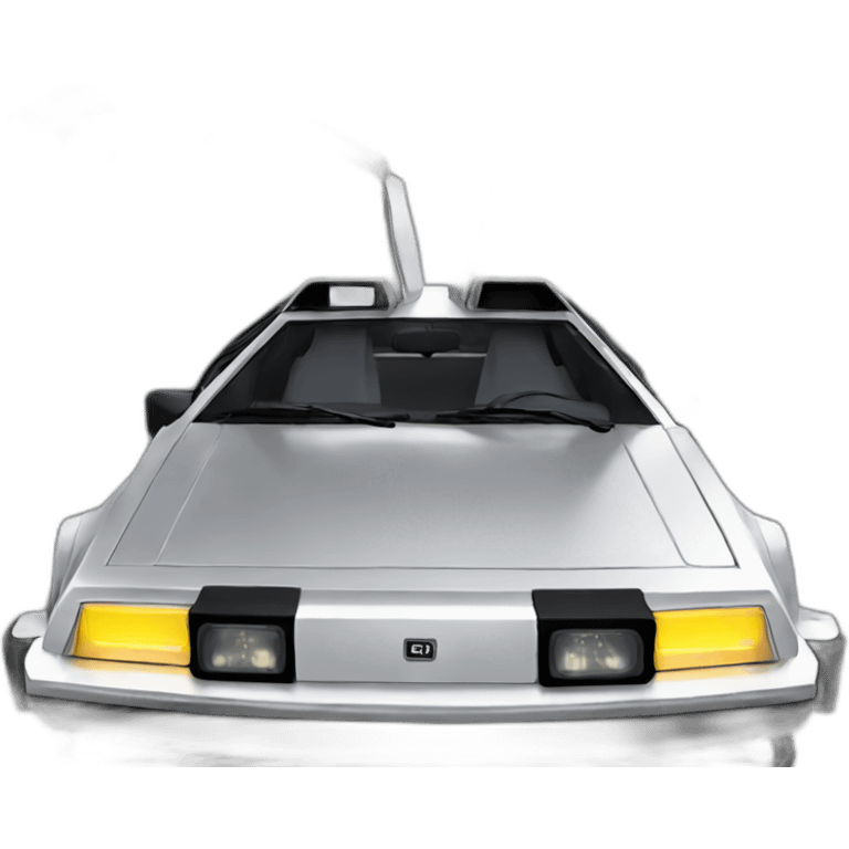 delorean emoji