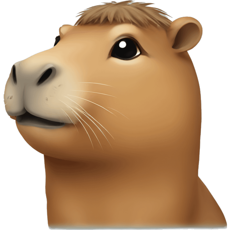 Cute capybara  emoji