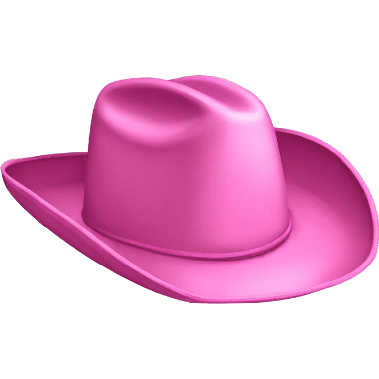 Pink cowboy hat emoji