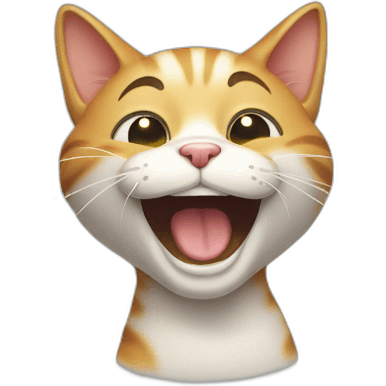 laughing cat emoji