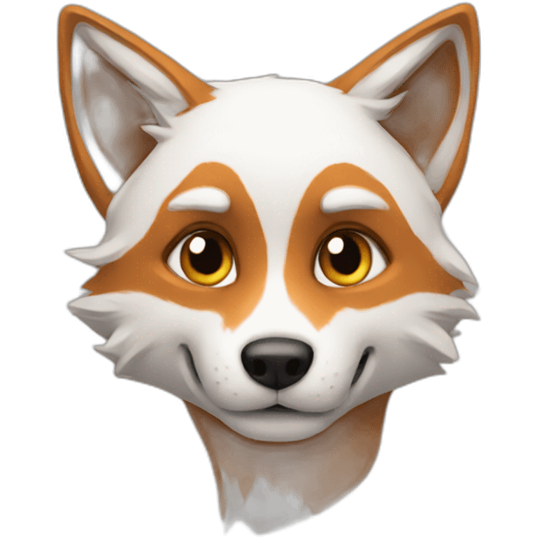 3 foxs  emoji