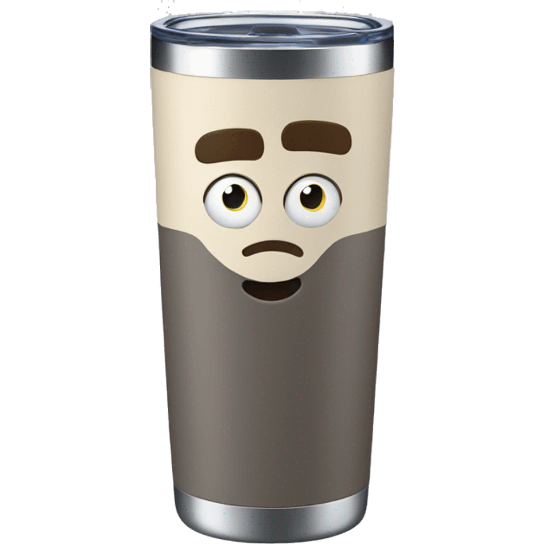 Stanley water tumbler  emoji