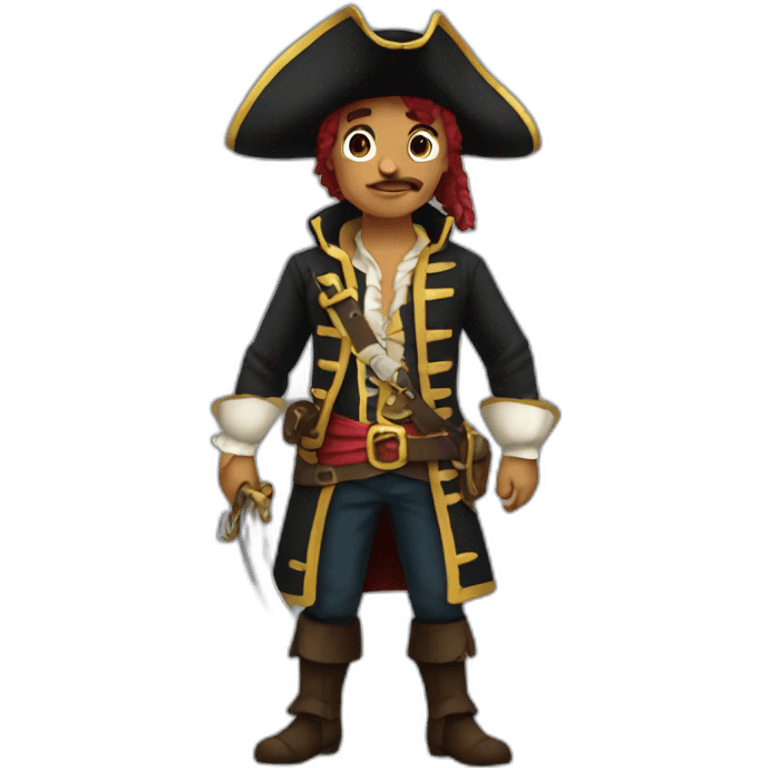 pirate fullbody emoji