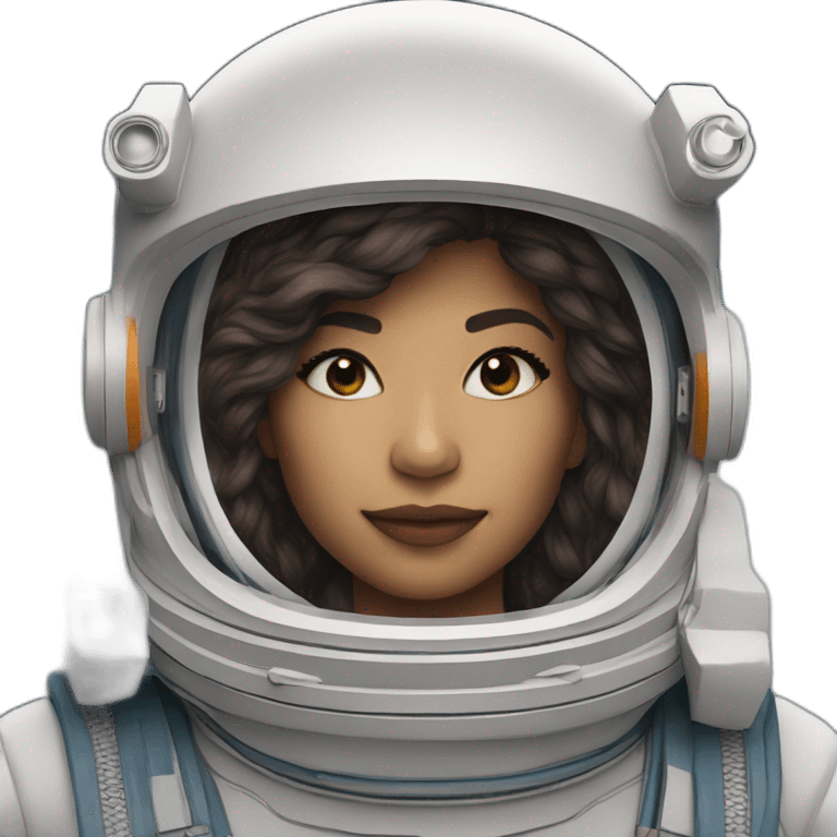 Zendaya as an astronaut emoji