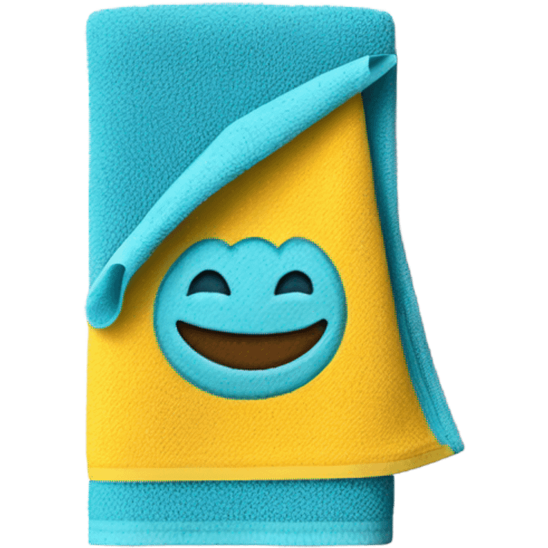 small cleaning towel emoji