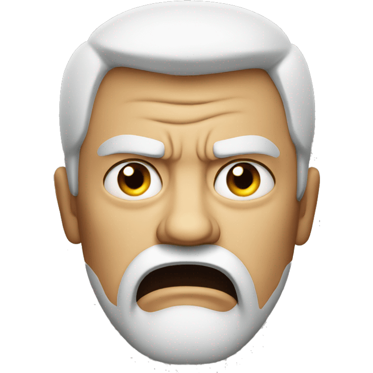 Angry man emoji