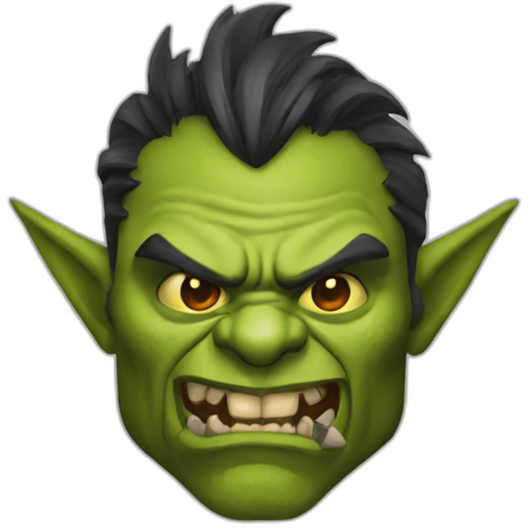 Warcraft Orc emoji