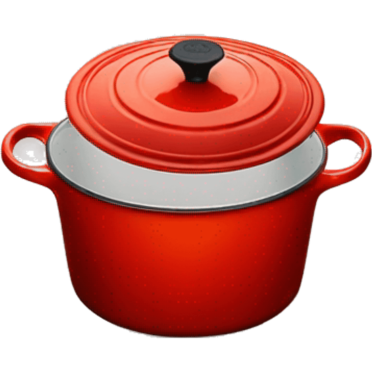 Red Le Creuset  emoji