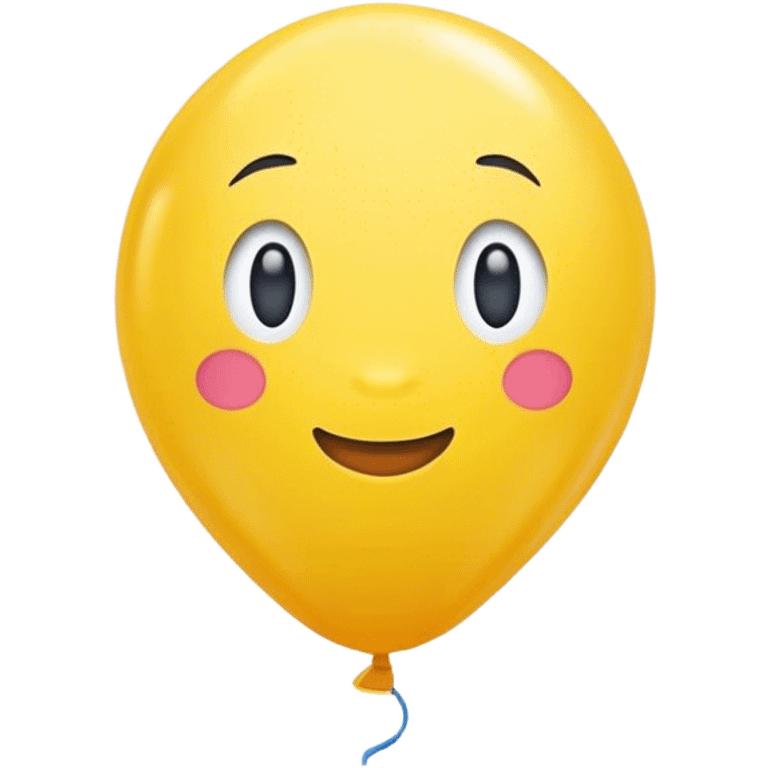 yellow balloon emoji