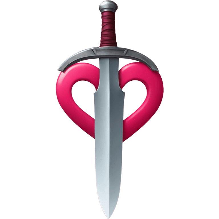 Sword in the heart  emoji