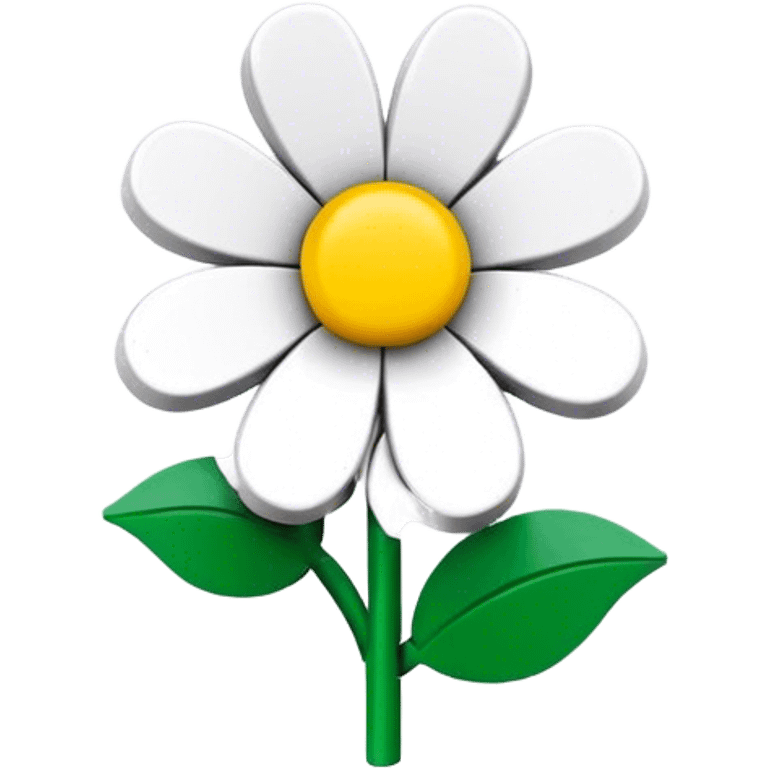 Lego flower emoji