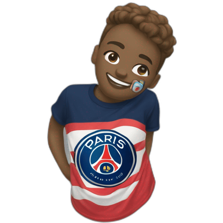 tshirt paris saint germain emoji