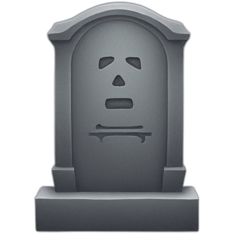 Tombstone emoji