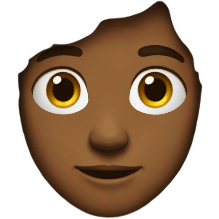 brown boy with locks emoji