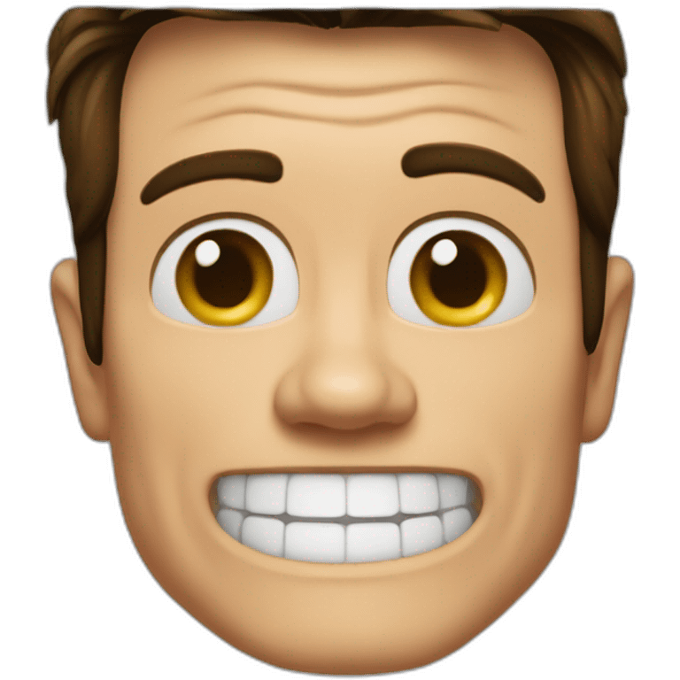 jim carrey inside tv box emoji